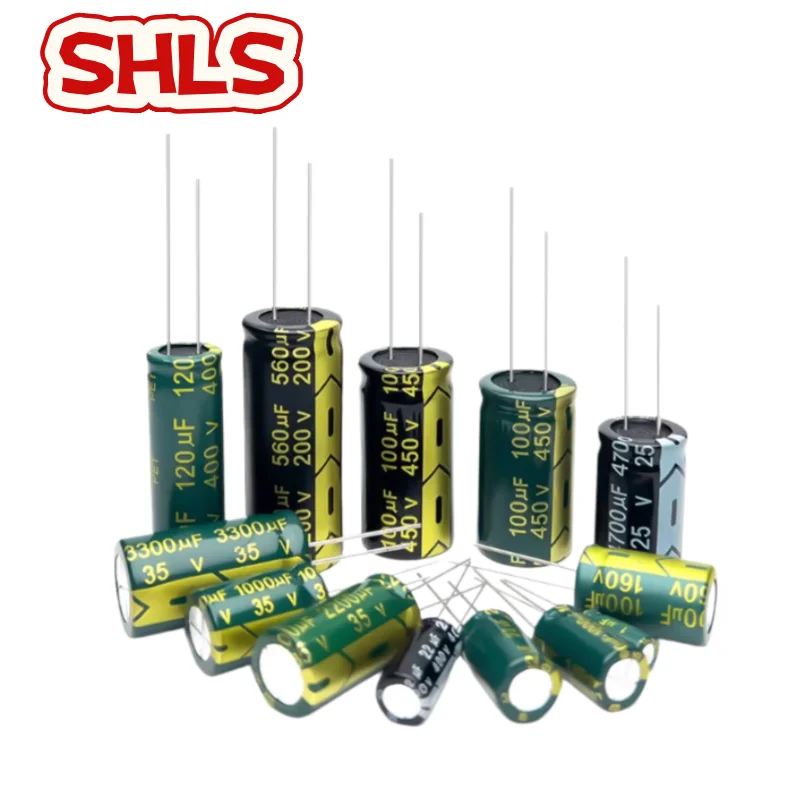 

10pcs 6.3V Aluminum Electrolytic Capacitor Assortment Kit, Low Voltage Radial Lead Capacitors for DIY Electronics and Repair