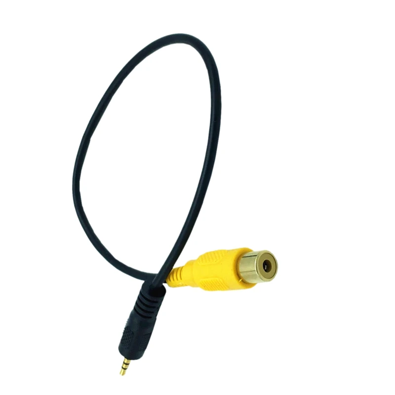 RCA AV-IN 케이블 자동차 후방 카메라, GPS, 2.5mm, 2.5mm, 0.3m