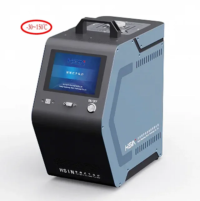 

-30~150C Dry Block Temperature Calibrator Temperature Touch Screen Dry Well Calibration Furnace Portable Temperature Block Bath