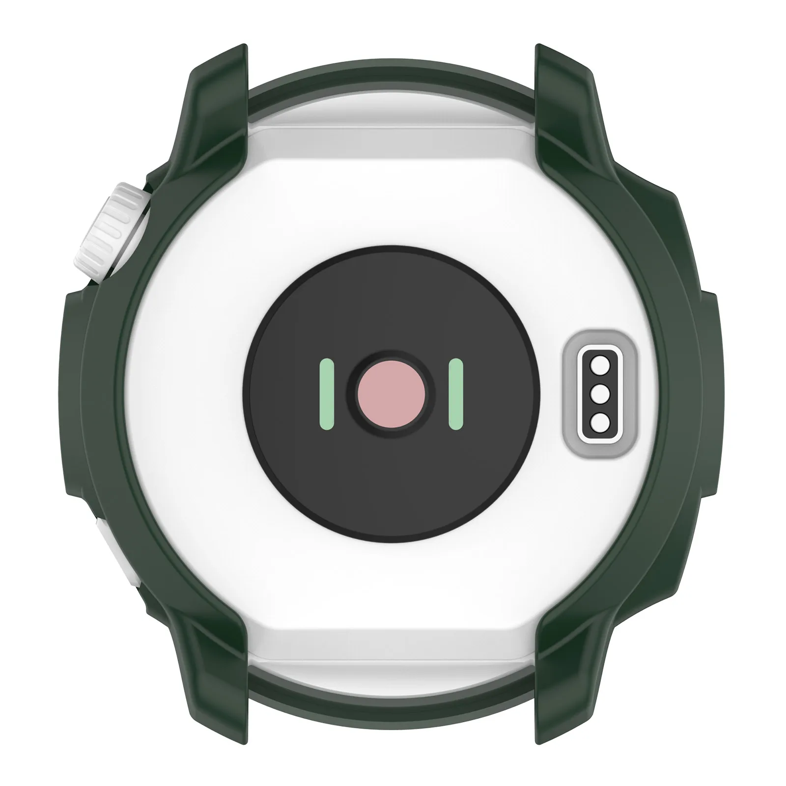 Protector de pantalla de vidrio con borde suave para reloj inteligente, carcasa protectora de película para Coros PACE 2, accesorios de Marco Pace2