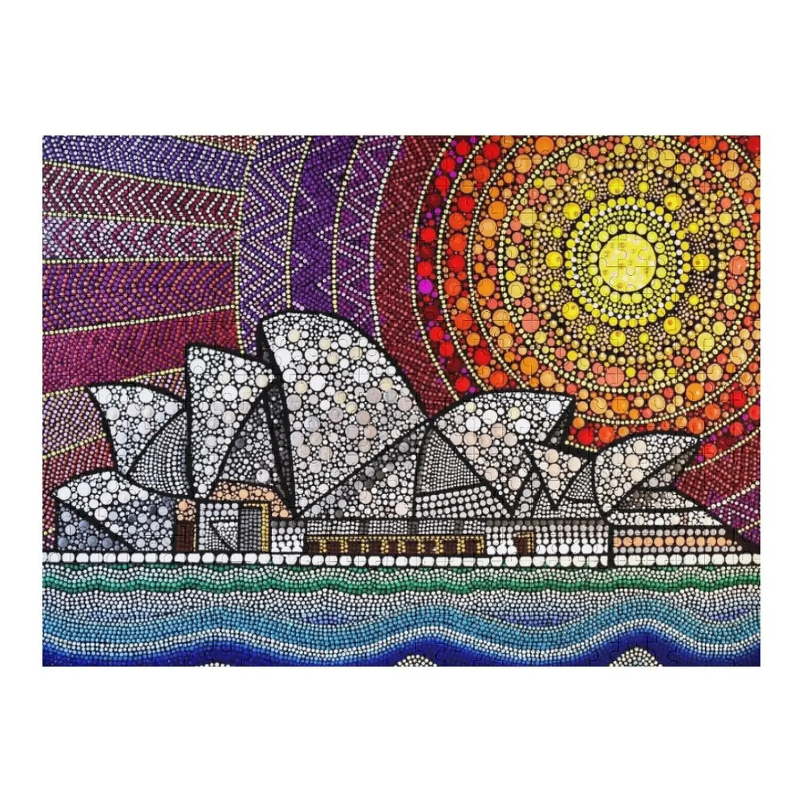 

Sydney Opera House Jigsaw Puzzle Picture Custom Child Iq Customized Photo Puzzle