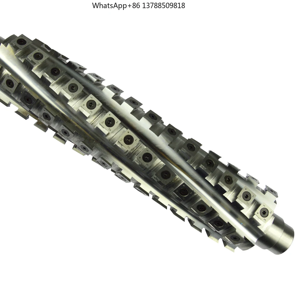 Wood Work Hot Sale Spiral Cutter Head Planer Processing Helical Cutterhead Woodworking Planers