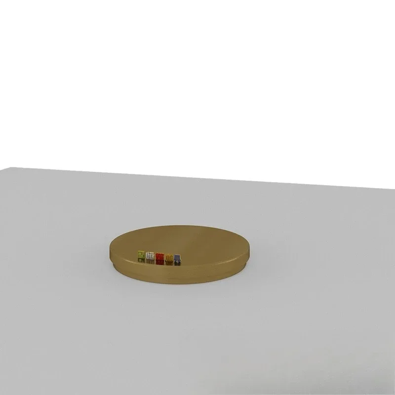 Round metal model platform live streaming host live foot step on the wedding fitting table