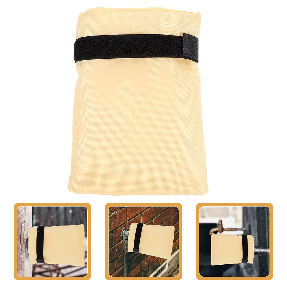 

Reusable Anti Freeze Faucet Cover Oxford Cloth Insulated Outdoor Water Spigot Cover Winter Tap Protector Burst Proof