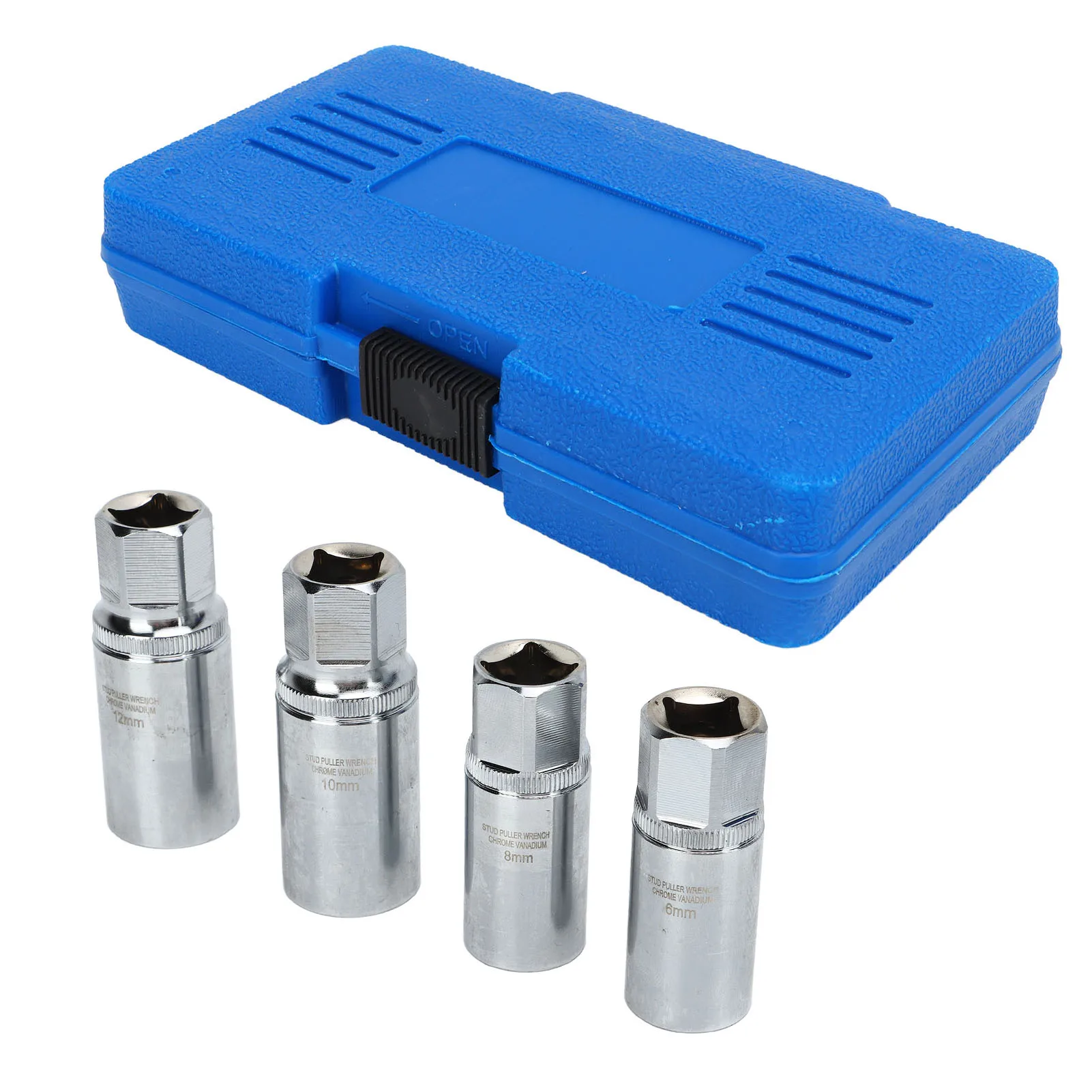 

Инструмент для извлечения винтов с приводной головкой 1/2 дюйма, 6, 8, 10, 12 мм, установочный комплект для снятия втулки