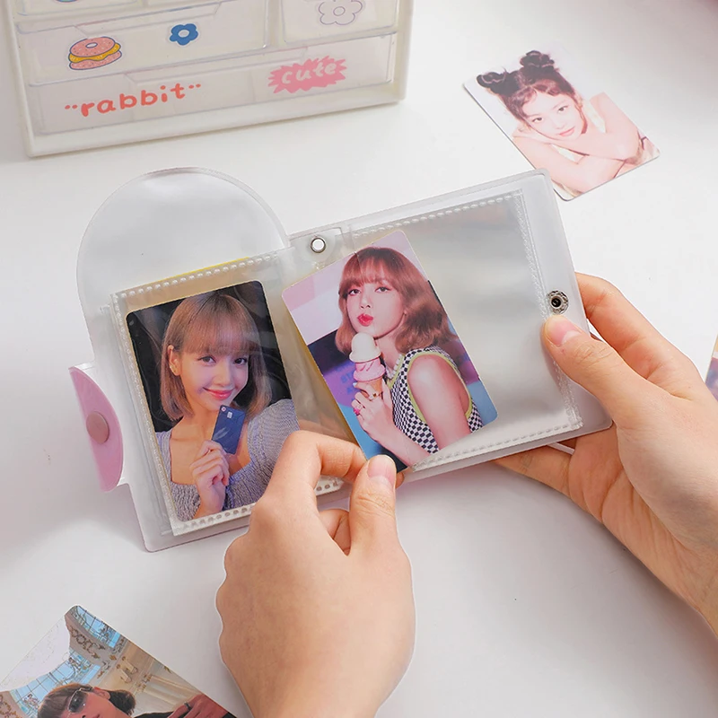 INS حامل بطاقة الصور ، الكورية Kpop المعبود ألبوم الصور ، والبطاقات البريدية جمع كتاب ، ألبوم صور Instax صغير ، 3 "، 40 جيوب