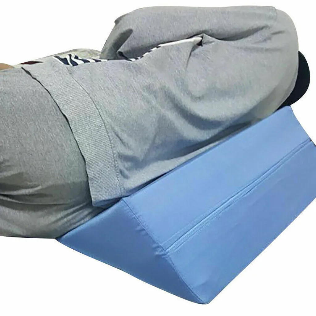 Orthopedic Reflux Bed Wedge Pillow Sponge Cotton Back Leg Elevation Cushion Pad Bedding Pillow Paralyzed Patients Care