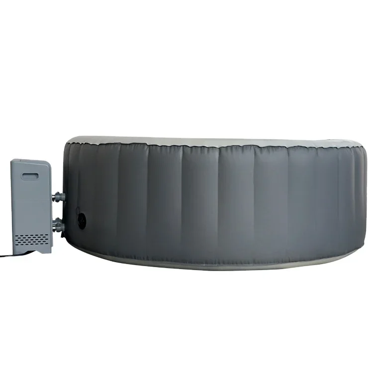 gl-New Design Popular Inflatable Hot Tubs Portable Outdoor Spa Round Shape Garden Swim Spa For 2-4 Person Hot Tubs Spa