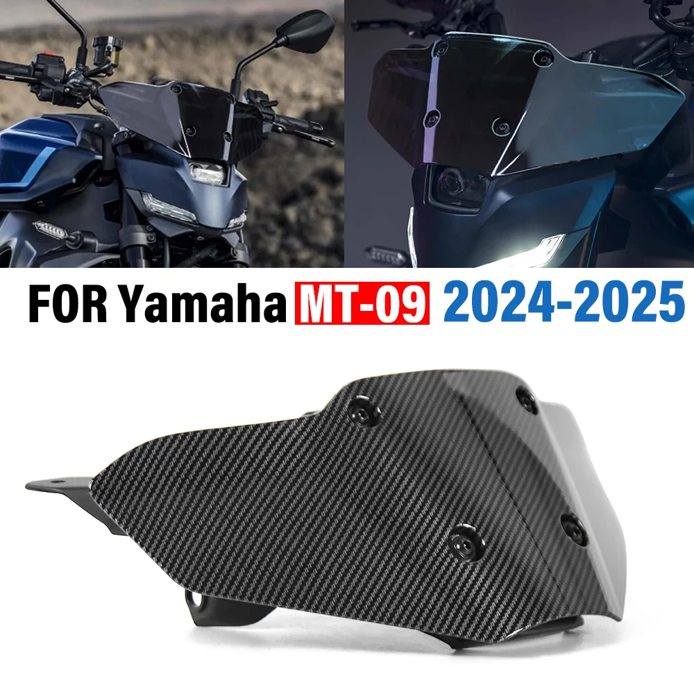 

2025 2024 для YAMAHA MT-09 MT09 SP лобовое стекло мотоцикла, передний обтекатель, ветрозащитный дефлектор, аксессуары для ветрозащитного экрана