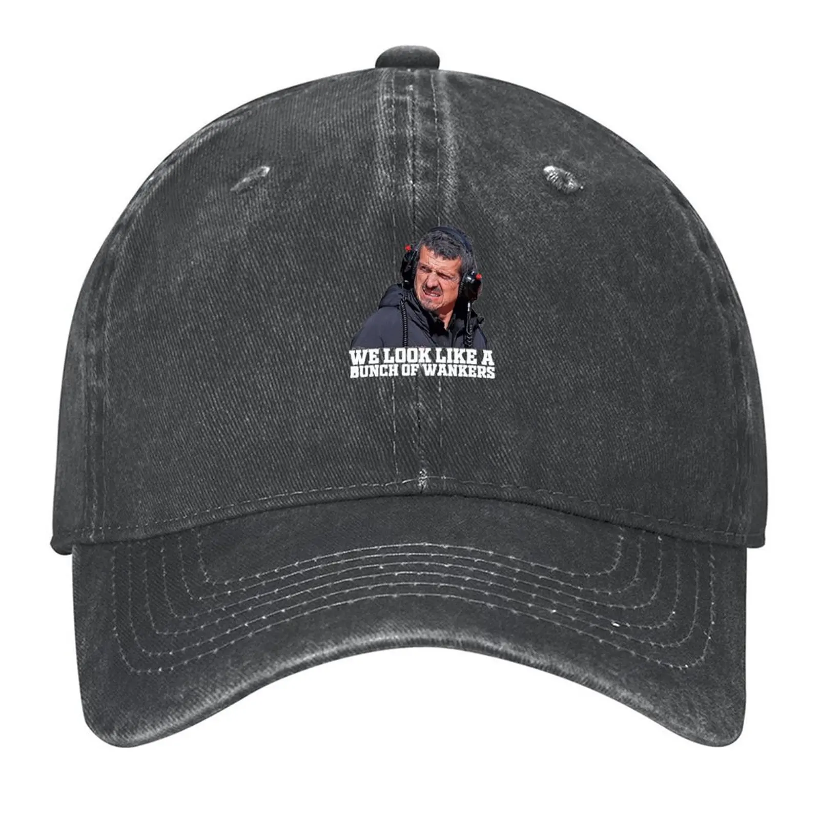 

Guenther Steiner Quotes Funny F1 boss Baseball Cap Military Tactical Cap cute hiking hat Trucker Hats For Men Women's