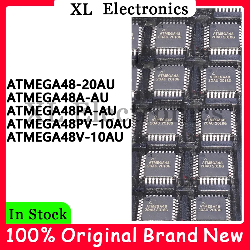 ATMEGA48-20AU ATMEGA48A-AU ATMEGA48PA-AU ATMEGA48PV-10AU ATMEGA48V-10AU Новый оригинальный