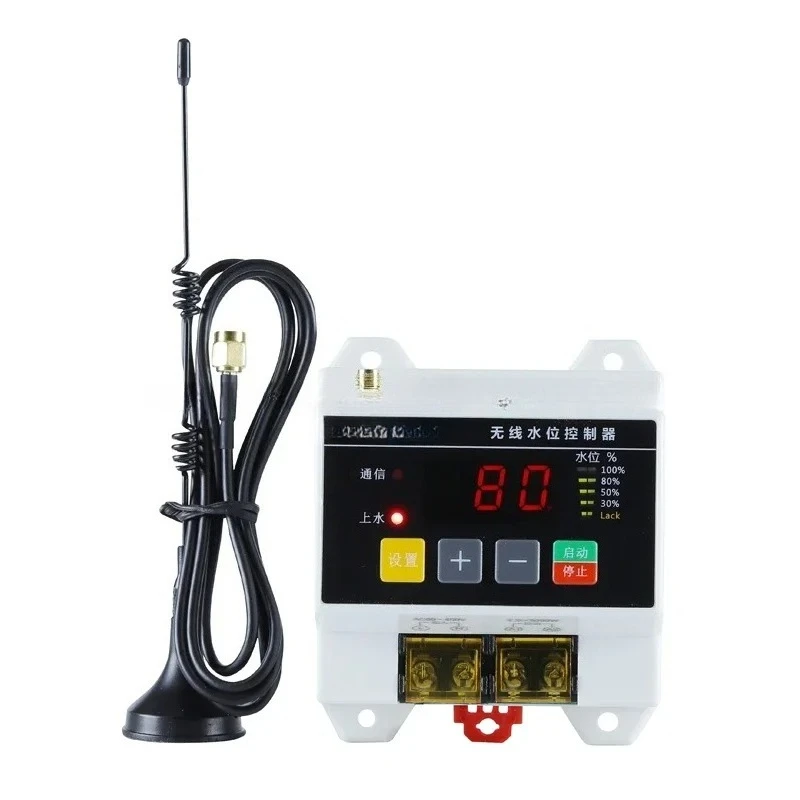 

English Version Wireless Controller Pump Tower 220V Level Remote Sensor Switch