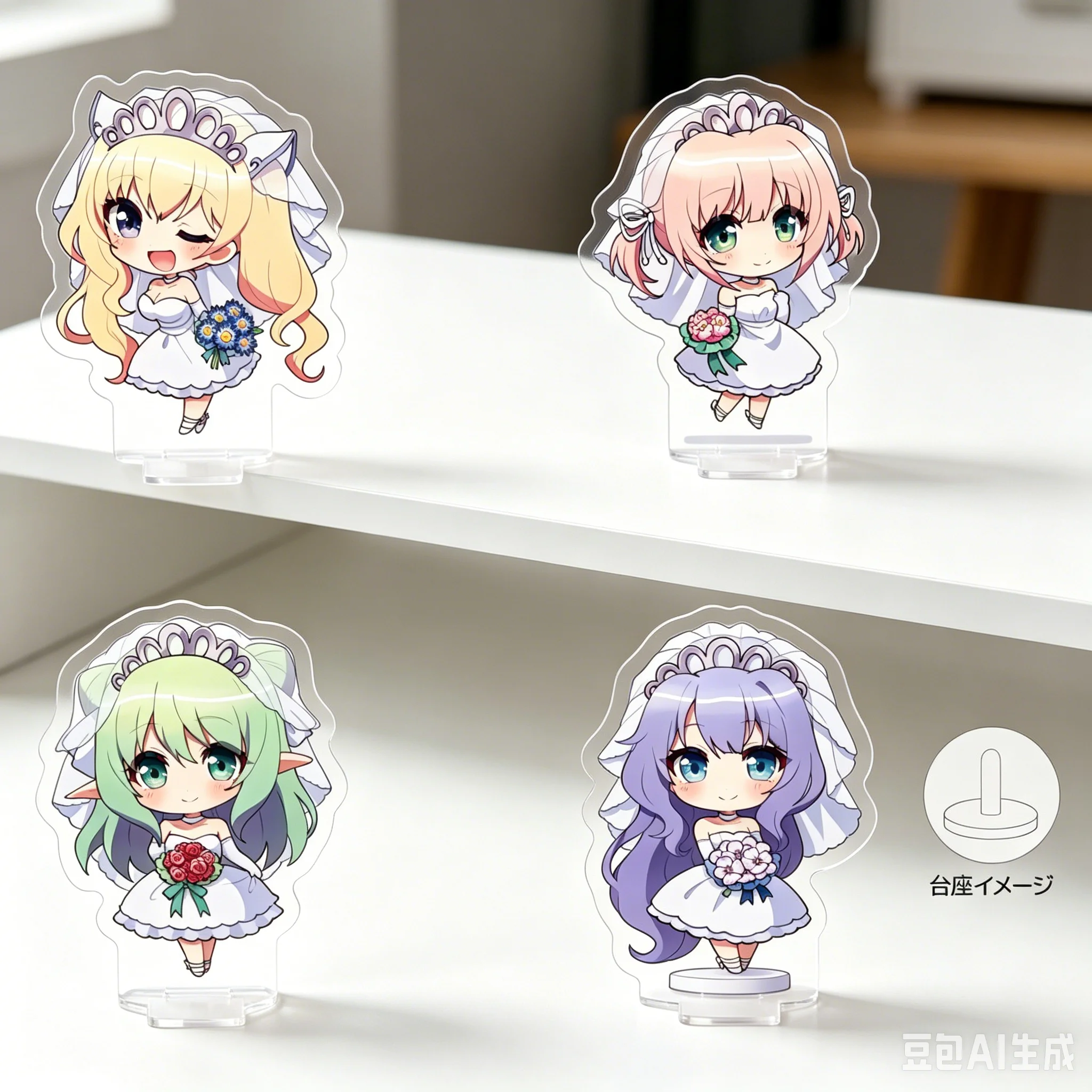 Iris Mysteria! ~El Misterio de los Sueños de las Niñas~ Colección de Figuras Periféricas, Soporte Acrílico, Llavero, Producto Exquisito, Anime