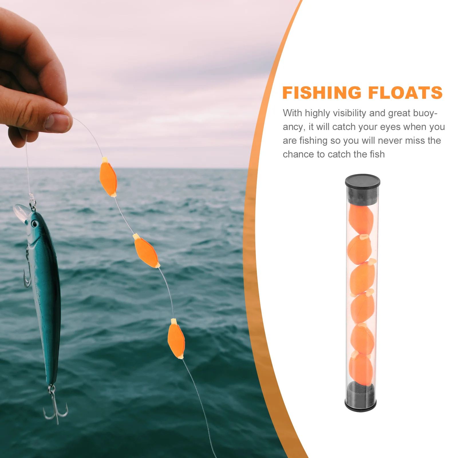 

Fishing Floating Foam Indicator Buoy Accessories Fly Lure Bait Floats Gear Tackle