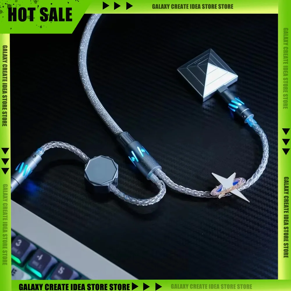 Huahuo Esprots Pro One Pull Two Data Cable Runs Over 8K  Cables For Magnetic Switch Mechanical Switch Keyboard Laptop Gifts