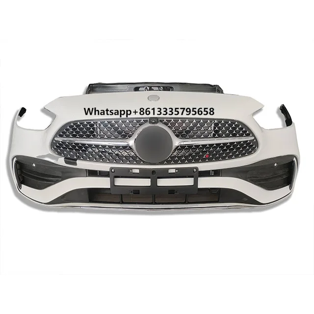 

Front Bumper, Headlight Grille, Grill Frame, Radiator Fan and Parking Sensor of for Mercedes C-Class W206 Model