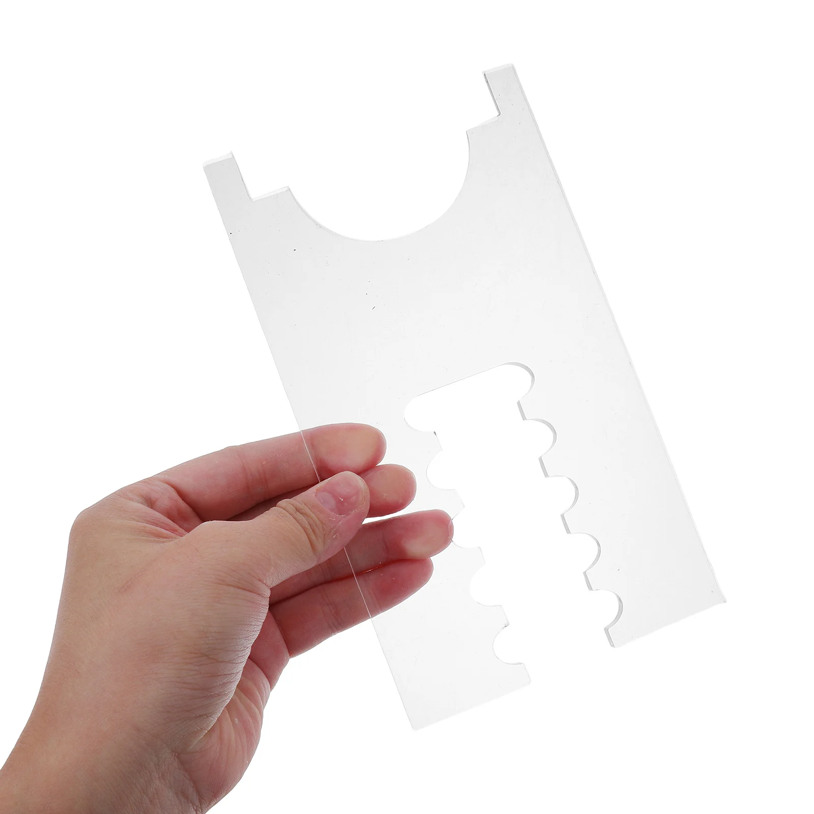 

2 set Clear Acrylic Wall Spacer Transparent Furniture Protector For Sofa Bed Couch Heavy Duty Gap Filler Stoppers Outlet Saver