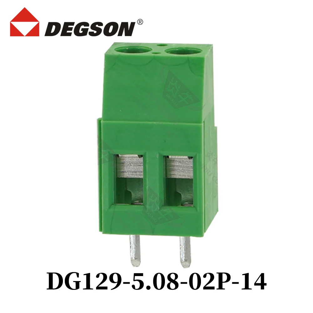 

10Pcs DEGSON DG129-5.0-02P-14-00ZH DG129-7.5-03P Screw Type PCB Terminal Blocks Connector KF129-5.08 2P-12P MKDS3-7.62 Phoenix