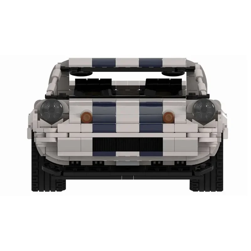 

MOC-66280, белый новый лотос, родстер, гоночный строительный блок, модель 1240, детали, детские строительные блоки на день рождения, игрушка в подарок