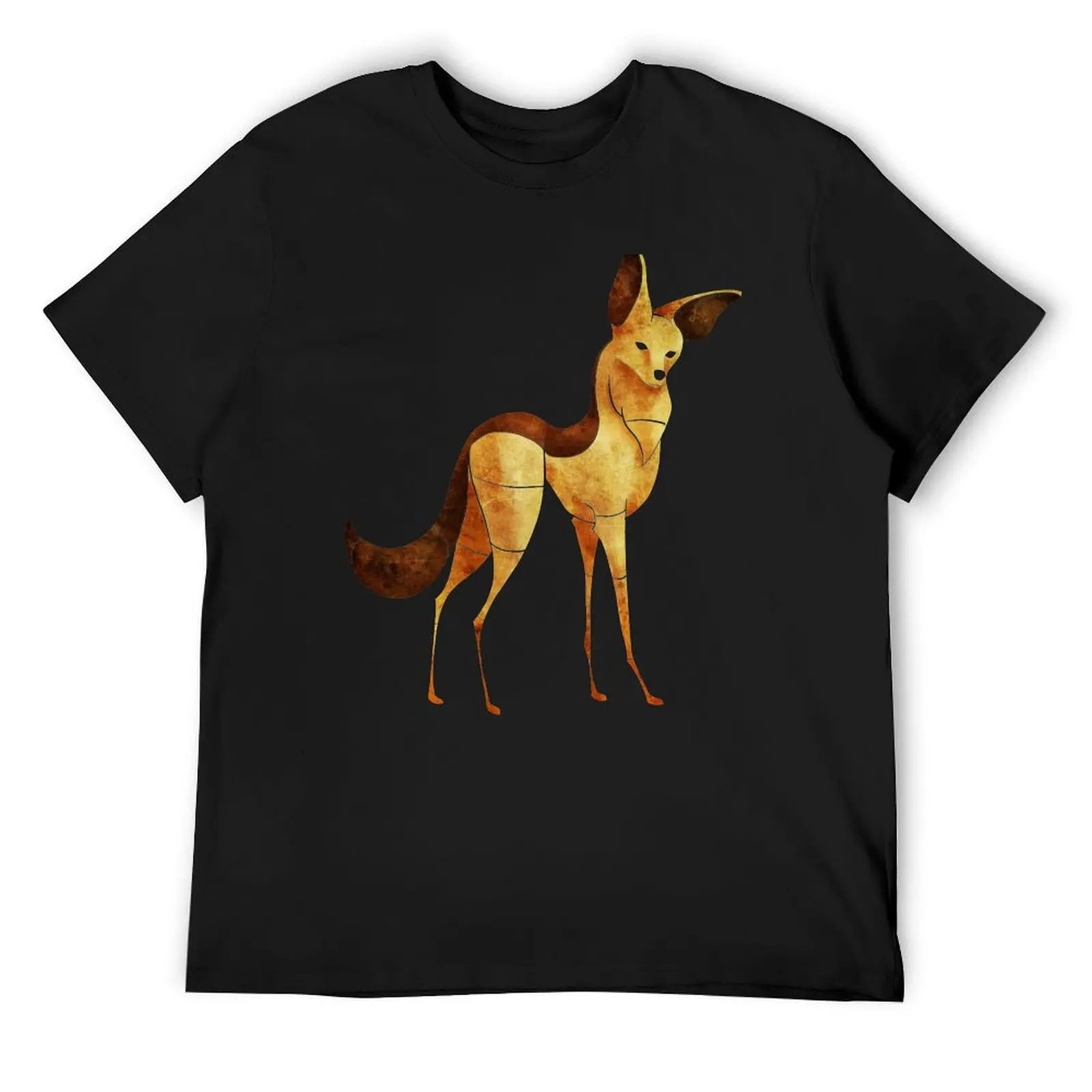 Jackal T-Shirt cheap stuff for a boy oversizeds man clothes T-shirts for men cotton