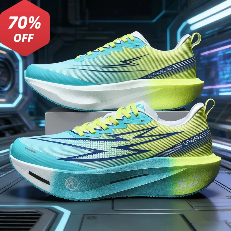 

NEW Running Shoes Carbon Board Speciality Marathon Men Sports Breathable Lightweight Women's Comfortable Athletic Brand Sneakers