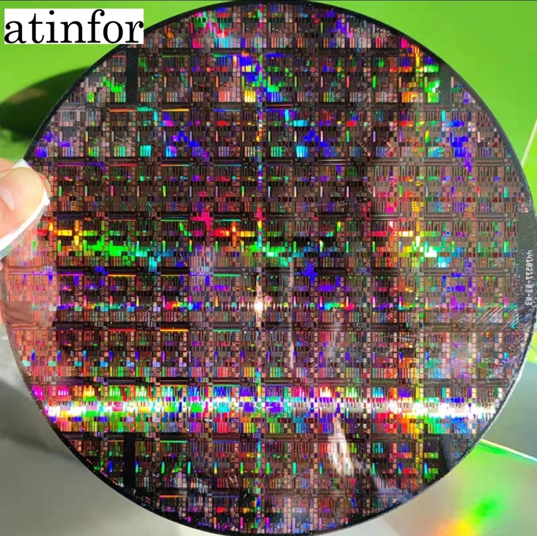 atinfor  wafer Silicon wafer integrated circuit CPU chip Technology sensing IC gift semiconductor lithography wafer