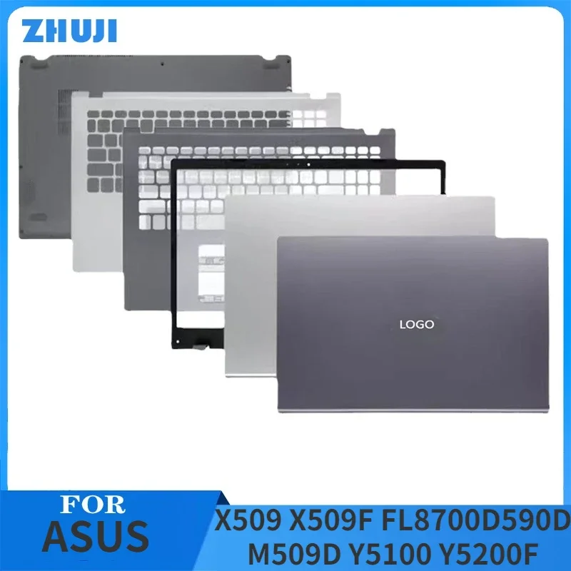 New For ASUS X509 X509F FL8700 D590D M509D Y5100 Y5200F Laptop Case LCD Back Cover/Front Bezel/Upper Case/Bottom Cover Hinges