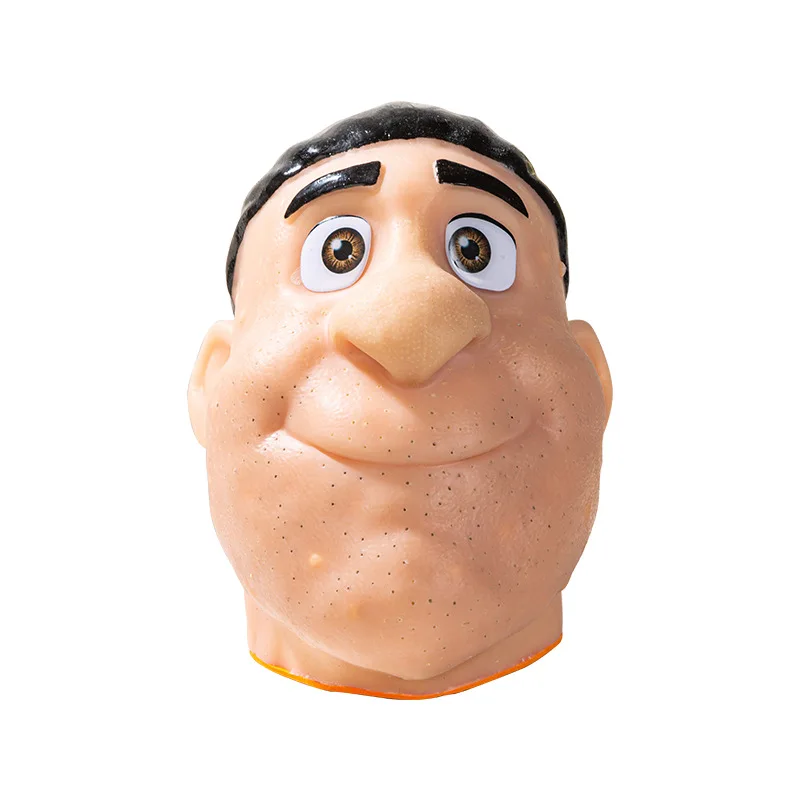 Stress relief, pimple squeeze, blackhead extraction, simulated big-head model, pimple silicone doll gift view 5