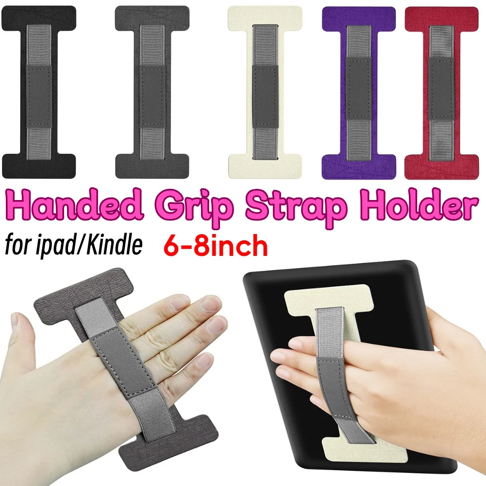 

Tablet Handed Grip Strap Anti Slip Finger Sling Band for 6-8inch ipad and Tablet Universal Tablet Grip Strap Tablet Handle Strap
