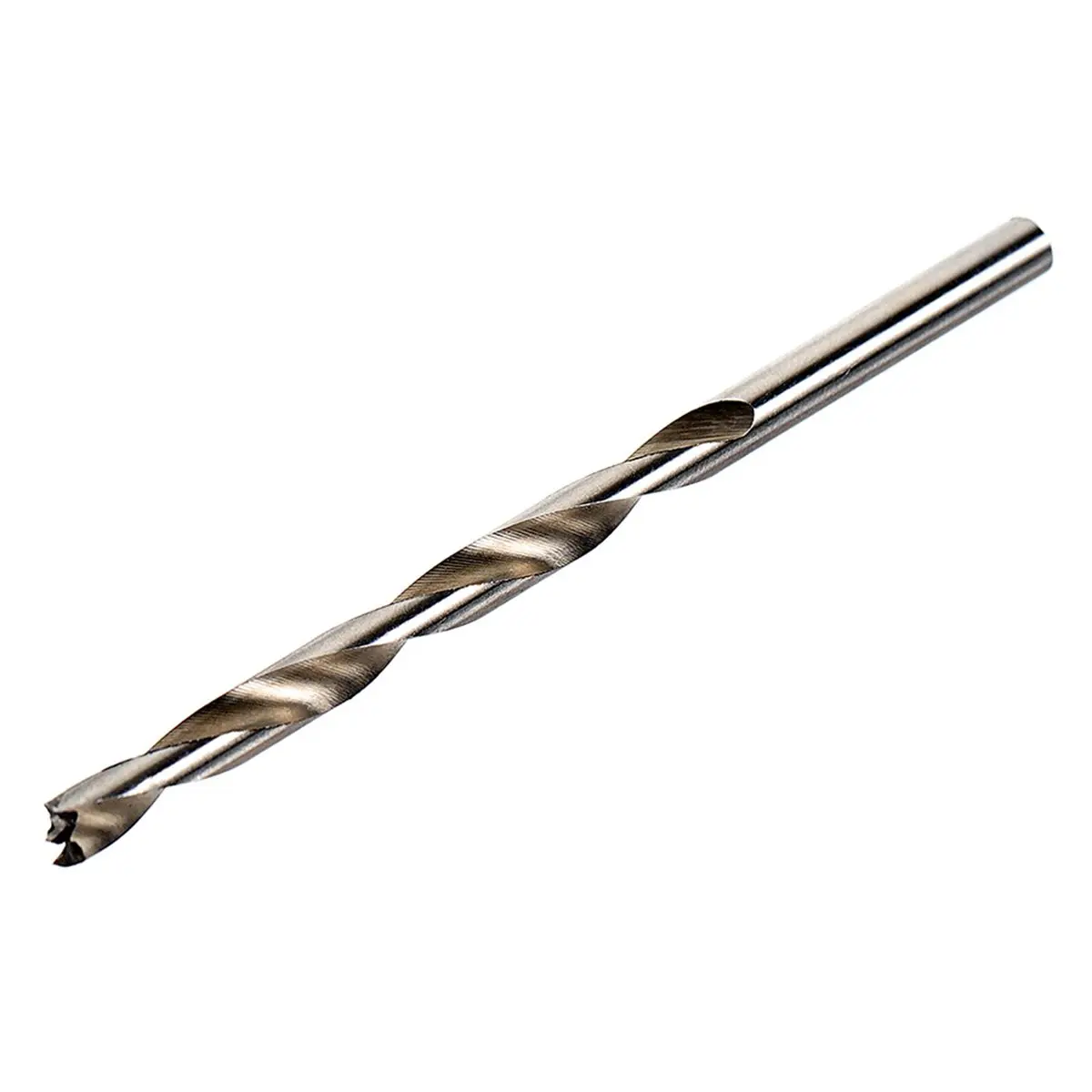 Drill Bits 5mm Dia Straight Round Shank Drill Metric Point Spiral Twist Drill Bits for Carpenter Woodworking
