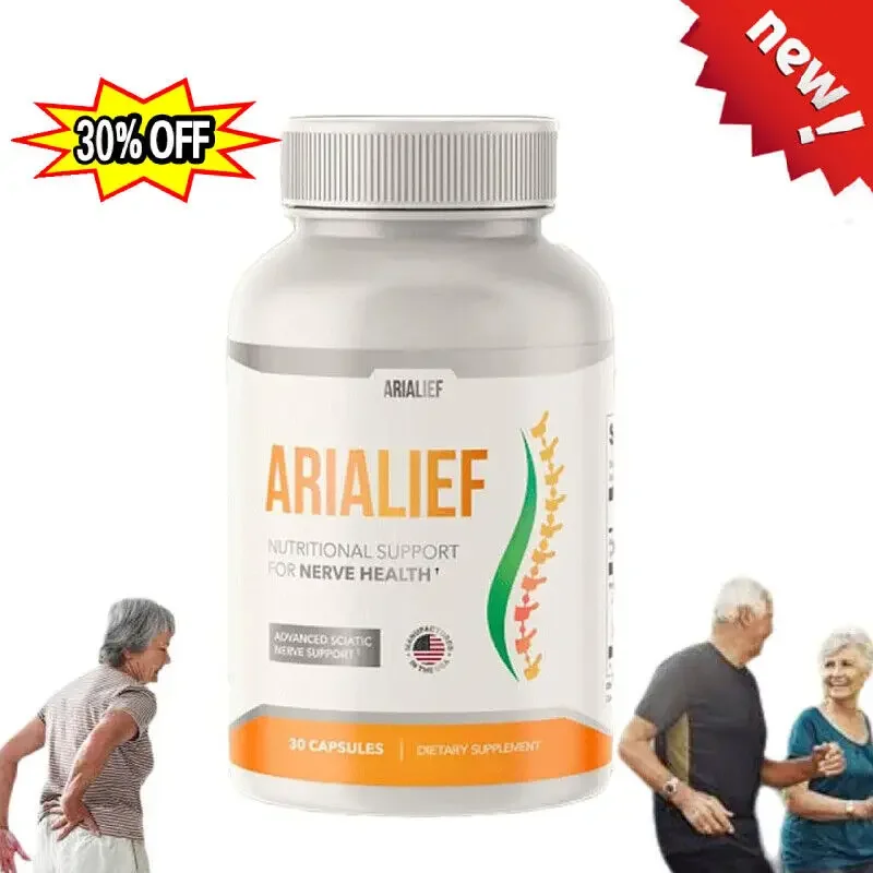 Arialief Dietary Supplement- Arialief Sciatica Pain Relief Capsules 30Pcs=