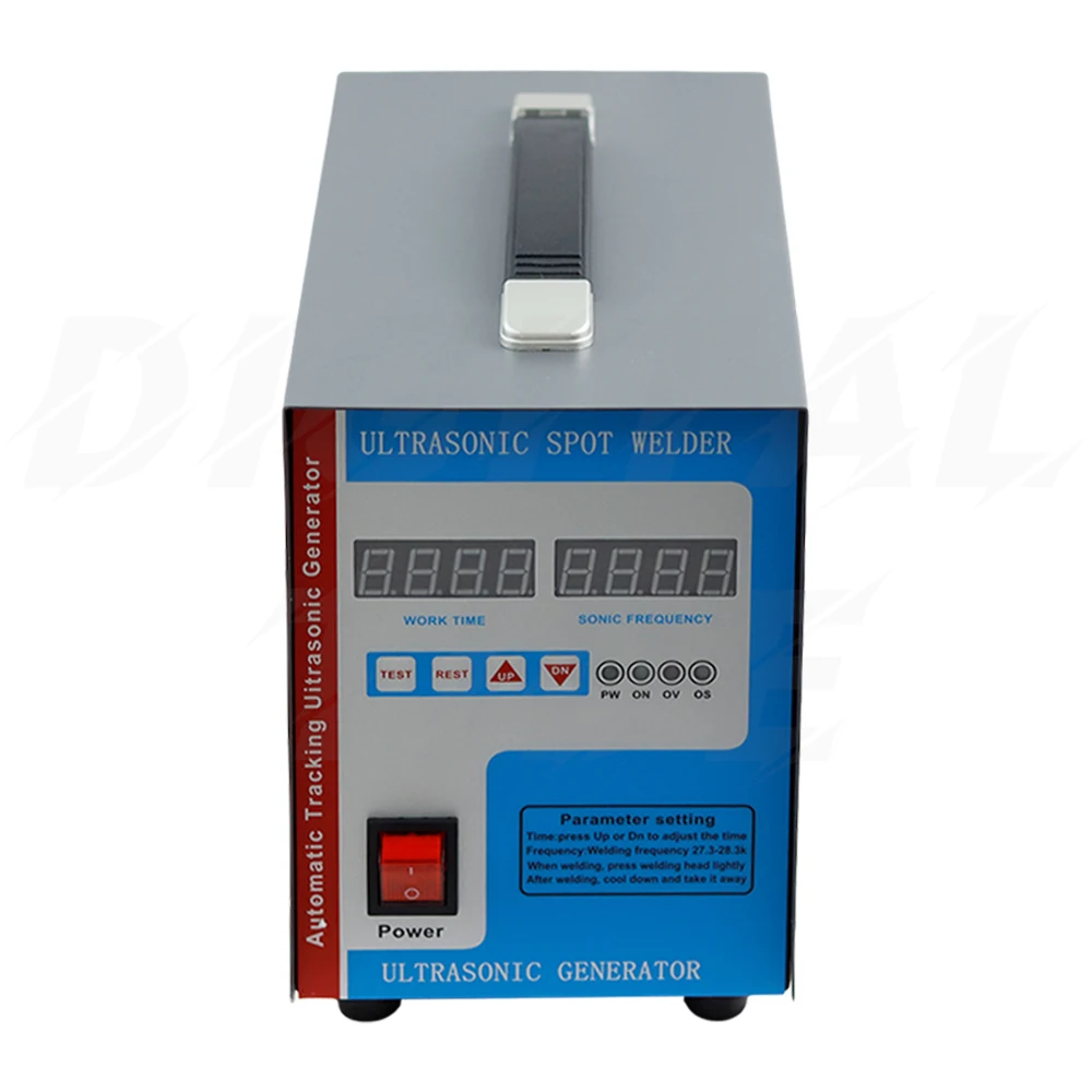 700W Ultrasonic Plastic Welding Machine Plastic Spot Welder AC 110V/220V Ultrasonic Welding Equipment Mash Welder Tools