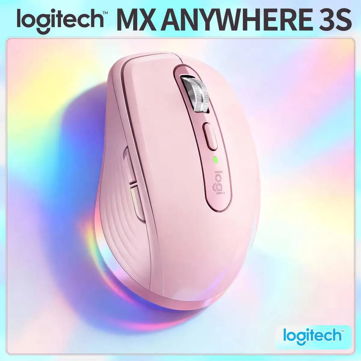 

Precision MX Anywhere 3S - 8K DPI Darkfield, Silent Click, Multi-OS Support, Ideal for Outdoor Campus Lab & Field Work