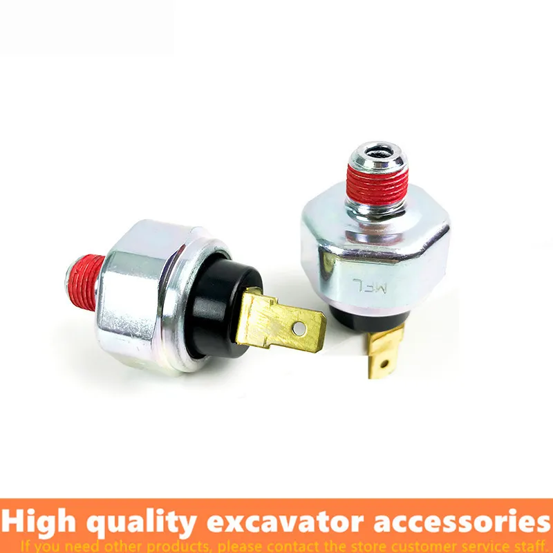 

For Mitsubishi Engines General Purpose Oil Sensor Single Leg Oil Induction Plug Oil Pressure Switch excavator accessories