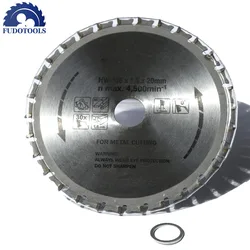 On Sale of Professional Grade 100/165/180/230mm TCT Saw Blade Cutting Disc For Steel Iron Aluminum Copper Profile Cutting