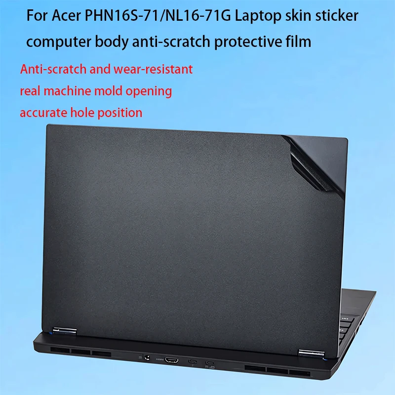 

Защитная пленка для ноутбука Acer Predator Helios 9 Neo S (PHN16S-71), виниловая наклейка PH16-71, защитная пленка N23Q1, N25Q15