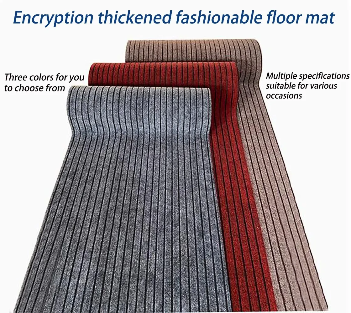 Striped Floor Mats, Carpets, Bathroom Mats, Floor Mats, Kitchen Floor Mats, Waterproof, Household Bathroom Doors, Corridors