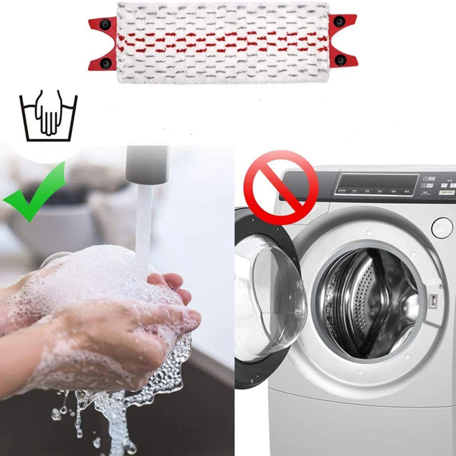 For Vileda Ultra Max Microfibre Floor Mop Pads Replacement Flat Mop Cloth Quick Drying Machine Washable Reusable Cleaning Tools image 2