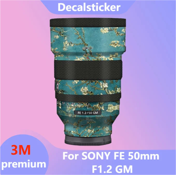 For SONY FE 50mm F1.2 GM Lens Sticker Protective Skin Decal Film Anti-Scratch Protector Coat 1.2/50GM SEL50F12GM F/1.2