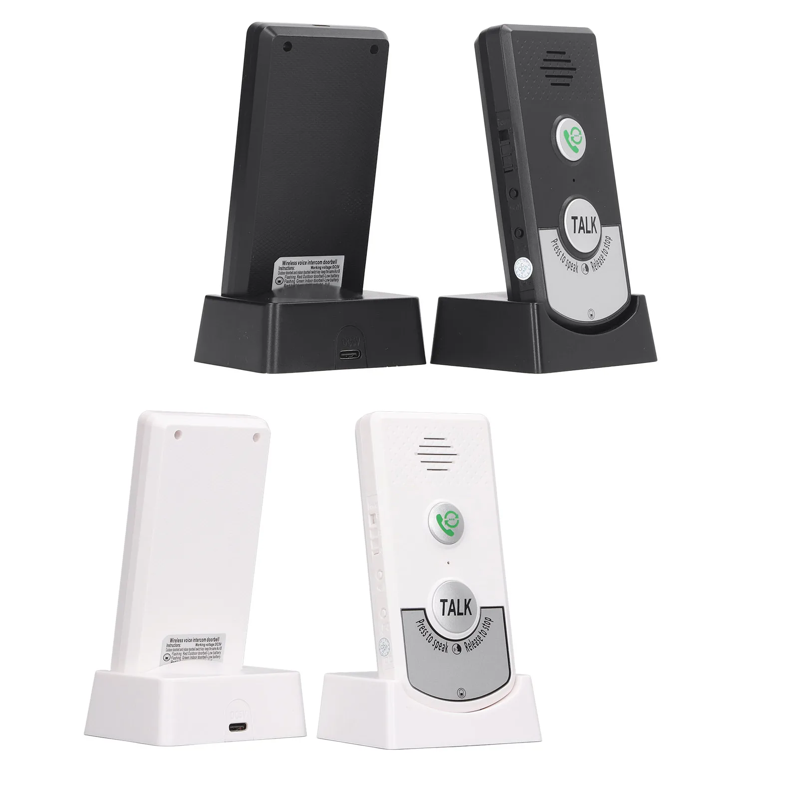 

Беспроводной голосовой домофон для умного дома с двусторонней связью для пожилых людей, присматривающих за престарелыми и людей с ограниченными возможностями