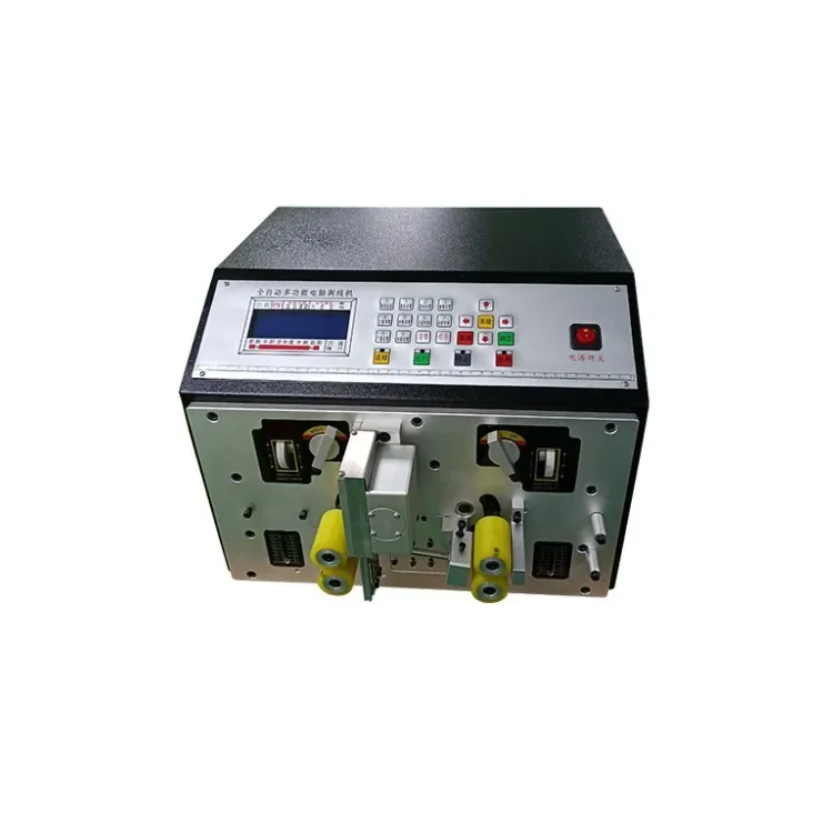 Factory supply copper wire stripper machine automatic wire shelf liner stripping machine wire cut strip crimping machine