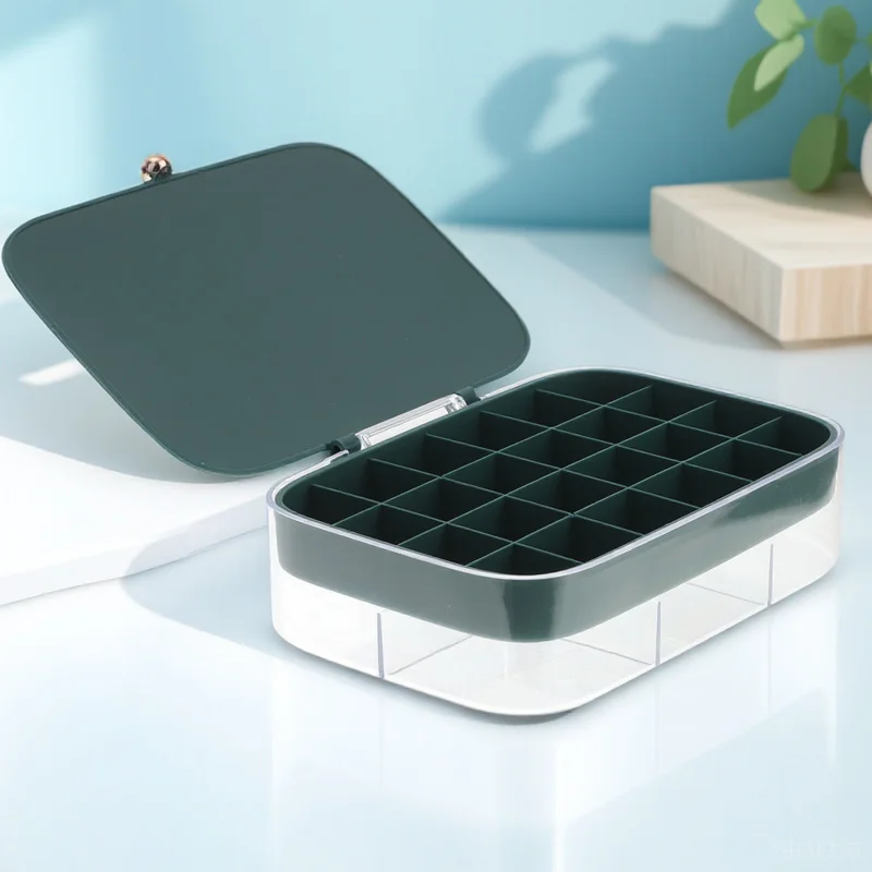 

Органайзер для украшений для путешествий, большой вместимости, портативный, для серег, колье, колец, браслетов, запонок, компактный, легкий