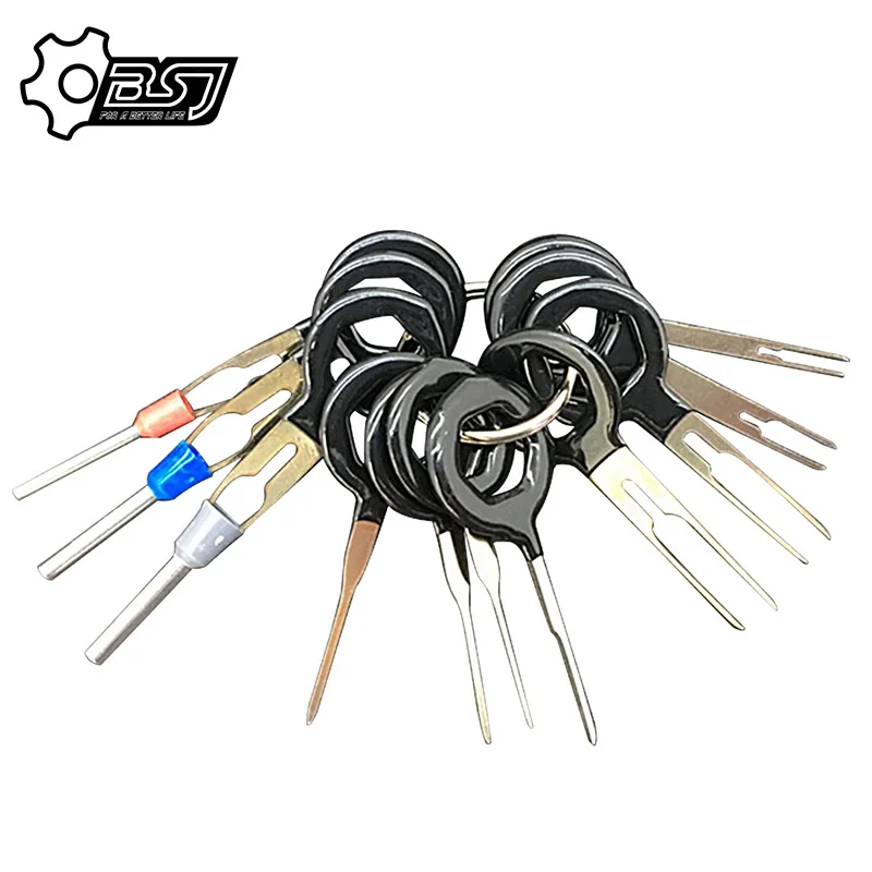 11Pcs 8Pcs Automotive Plug Terminal Remove Tool Set Key Pin Car Electrical Wire Crimp Connector Extractor Kit Accessories