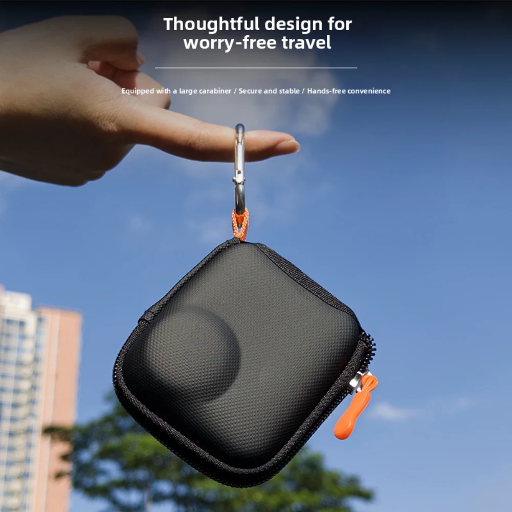 1pc Storage Bag For DJI Osmo-Nano Portable EVA Storage Bag  Mini Sleek & Design EVA 9.1*8.4*4 Storage Bag Consumer Electronics