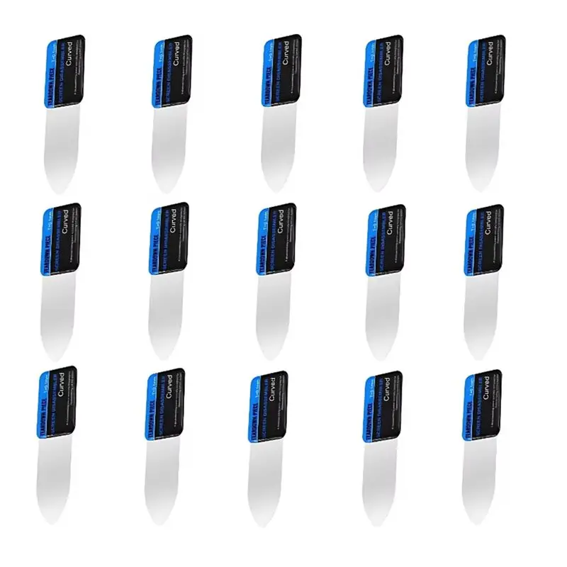 

AEF7-15Pcs Mobile Phone Curved LCD Screen Spudger Opening Pry Card Tools Ultra Thin Flexible Mobile Phone Disassemble