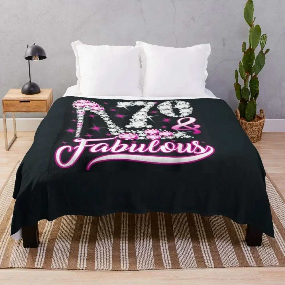 

Funny 70 And Fabulous - 70th Birthday Years Ago Gifts Throw Blanket Heavy Blankets For Baby valentine gift ideas Blankets