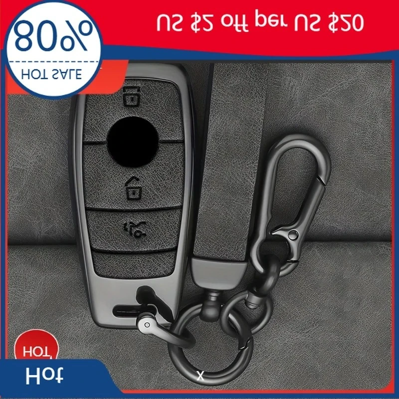 

Для MERCEDES-BENZ 2026, популярная наклейка на автомобильный ключ, чехол, защитный чехол, брелок, аксессуары для Mercedes Benz A C E S G Class GLC