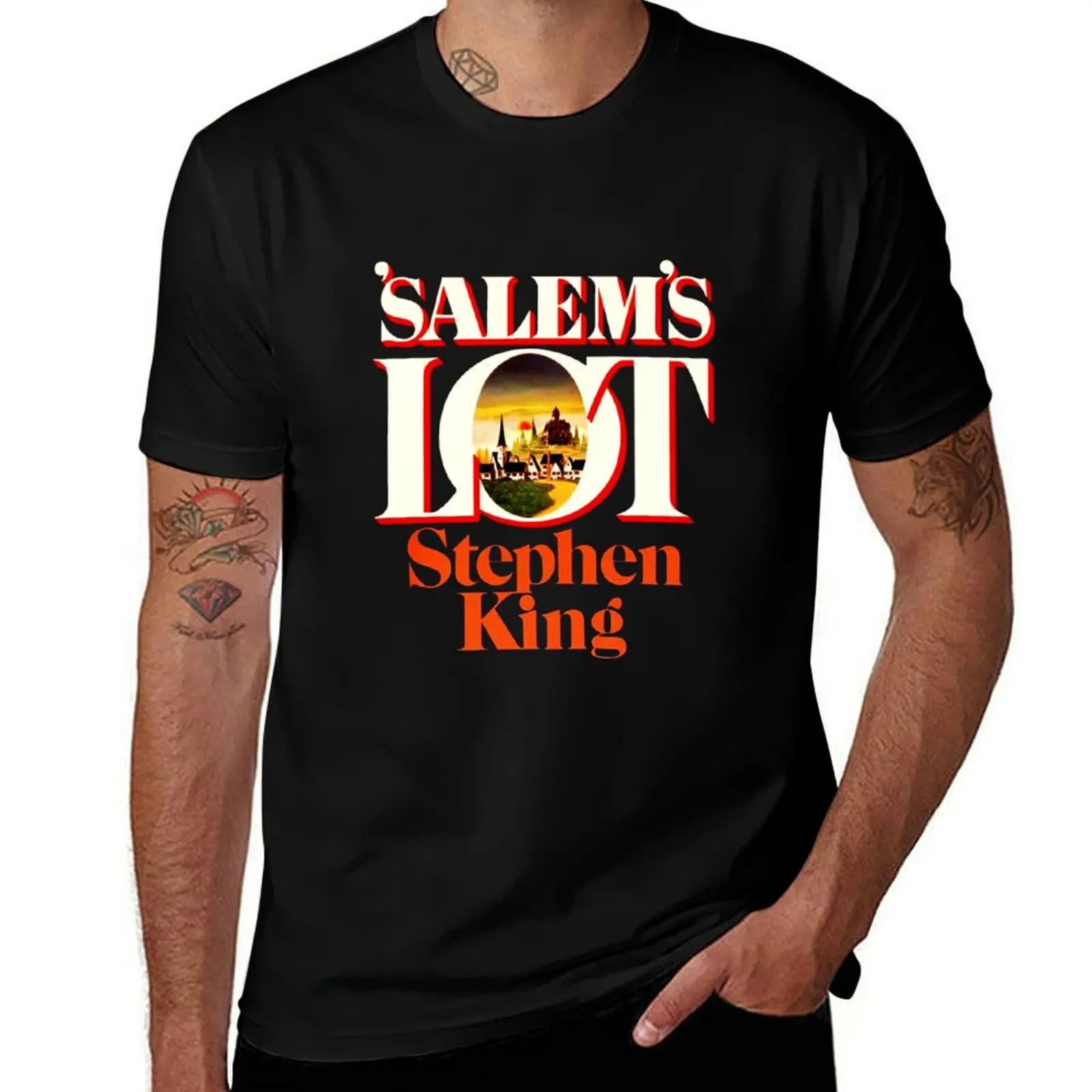 

Salem's Lot - King First Edition Series T-Shirt Big Size Daily Wear T-Shirt