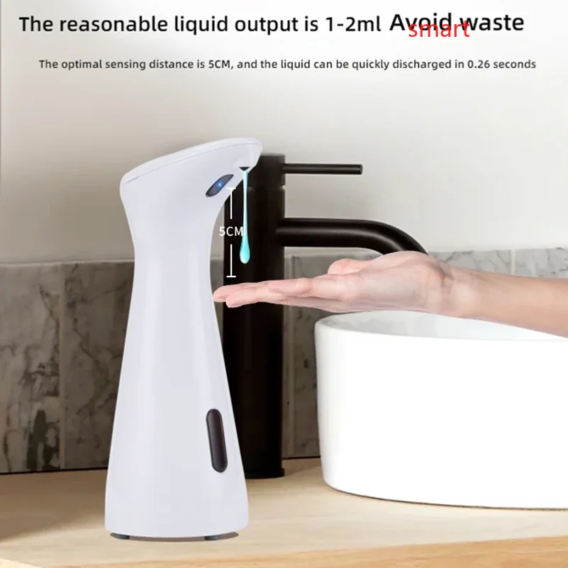 High Quality Waterproof For Kitchen Bathroom Washroom Handpiece Fully Automatic Sensor Soap Dispenser 200Ml