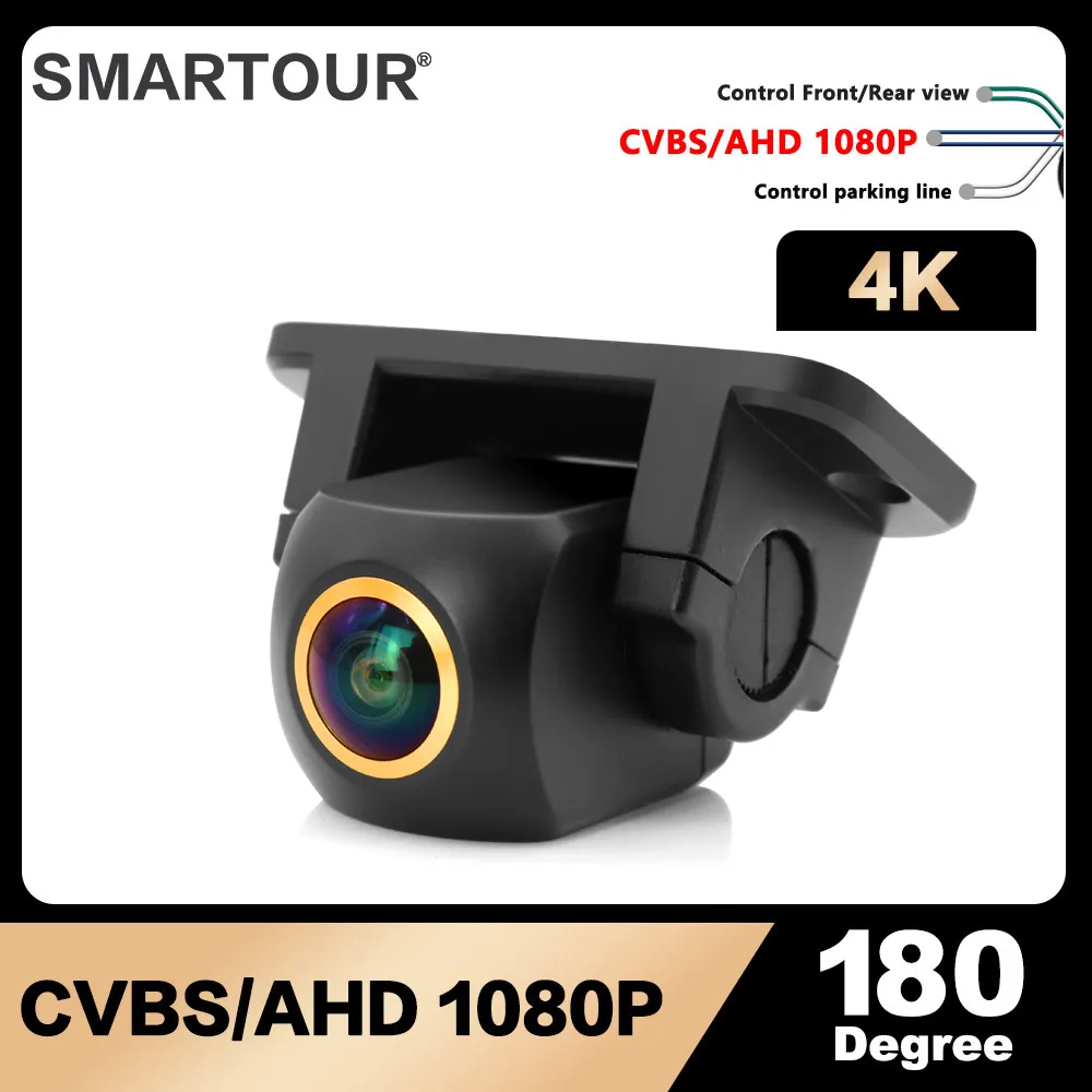 

SMARTOUR 4K AHD 1080P Rear View Camera HD Night Vision Reverse Backup Camera For Car CCD Auto Reversing Parking Assistance